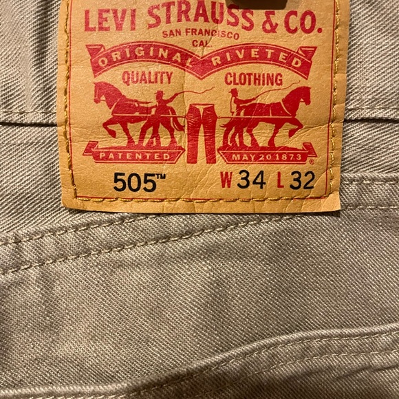 Jeans Lévis 505 34W 32L - Picture 3 of 3